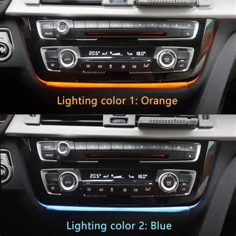 BMW Ambient Light Upgrade Radio Trim Panel Sfeerverlichting F30