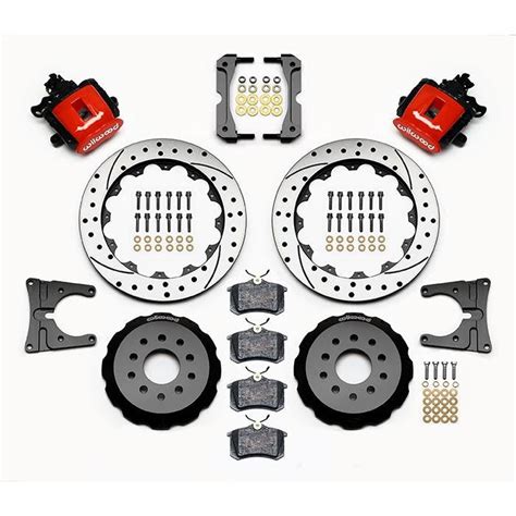 Wilwood 140 10159 Dr Combination E Brake Caliper Rear Brake Kit