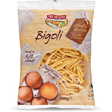 Pasta Fresca Bigoli All Uovo Tre Mulini Eurospin Spesa Online