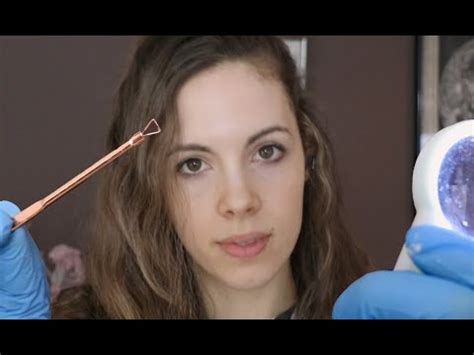 ASMR Examining Your Face Skin Personal Attention