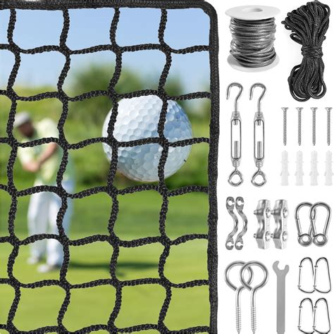 Nqb Golf Net Golf Practice Net With Steel Hanging Kit And Nylon Rope Hitting Net For Golf