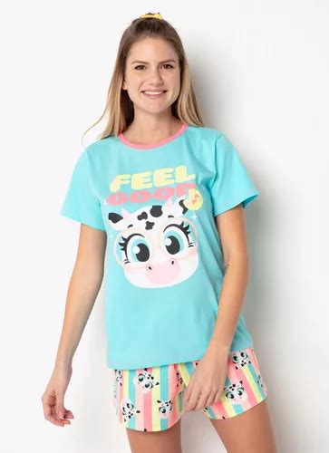 Short Doll Feminino Adulto Vaca Puket Frete grátis