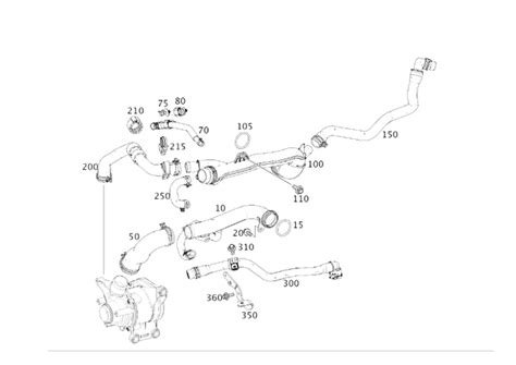 Mercedes Benz Coolant Line Mercedes Benz Parts