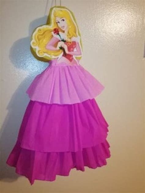 Piñata de la bella durmiente piñata de la princesa Aurora Etsy México