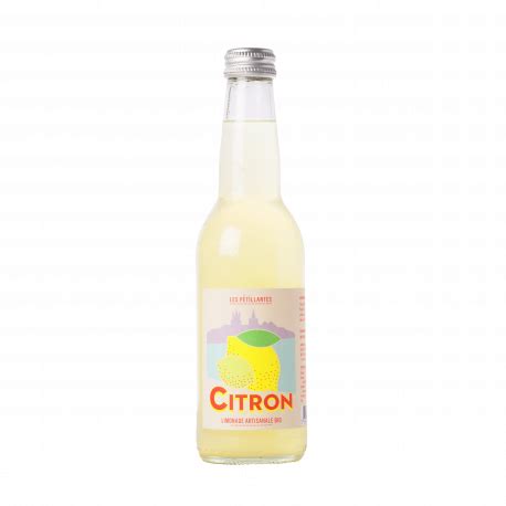 Limonade citron Bio Lausanne Les Pétillantes