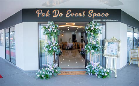 Pok De Event Space By Pok De Catering The Elegant And Spacious Wedding