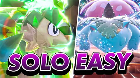 The BEST Pokemon To SOLO 7 Star VENUSAUR Tera Raid In Scarlet And