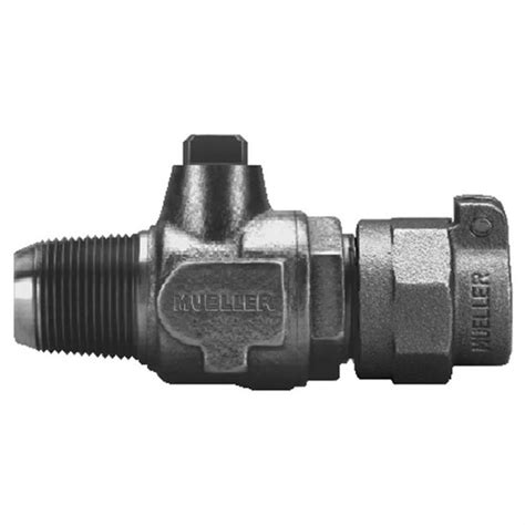 Mueller Co 300™ B 25008n 1 Ball Corporation Stop Valve 1 In Awwa