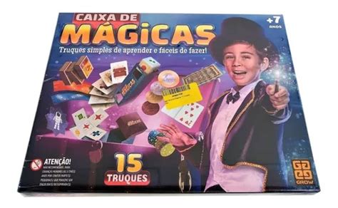 Jogo M Gicas Kit Truques Cartas Dados Brinquedo Presente