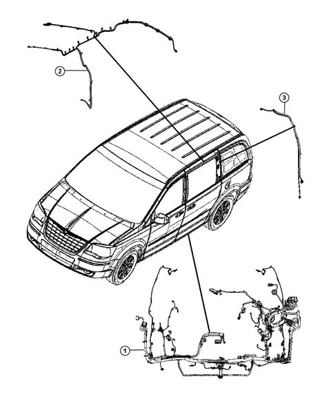 2012 Dodge Grand Caravan Wiring Body [right Power Sliding Door] 68095904ac Myrtle Beach Sc