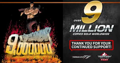 Tekken 7 Has Achieved Over 9 Million Sales Worldwide According To