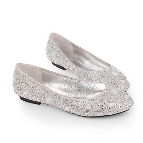 Silver Flat Wedding Shoes: Comfortable And Stylish Footwear Option For ...