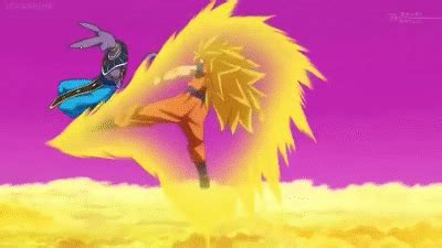 DB Super SSJ3 Goku Vs Beerus on Make a GIF