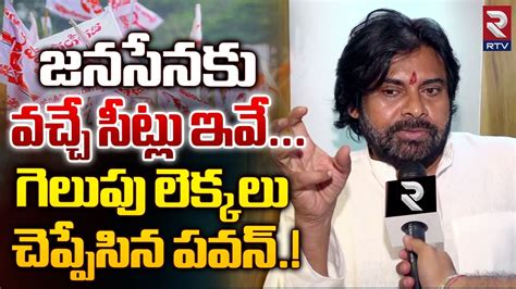 Pawan Kalyan Reaction On Janasena Winning Seats గలప లకకల