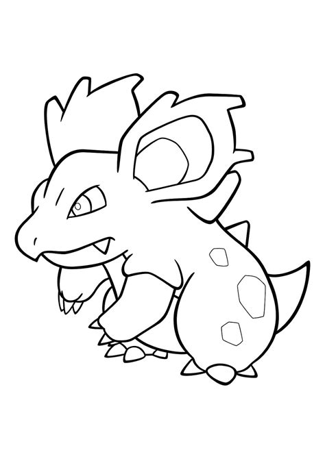 Dibujos De Nidorina Para Imprimir Y Colorear Pokemon