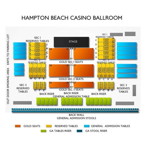 Hampton Beach Casino Ballroom Seating Chart | Vivid Seats