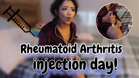 RHEUMATOID ARTHRITIS INJECTION DAY Rheumatoidarthritis Arthritis