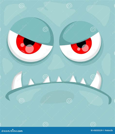 Monster Face Background Royalty-Free Stock Image | CartoonDealer.com #6776092