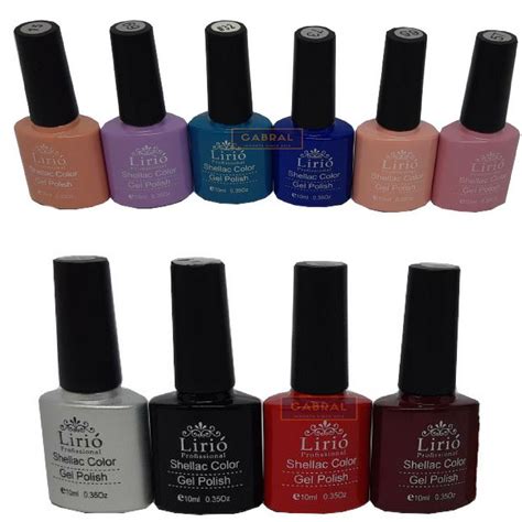 Kit Unhas 10 Esmaltes Gel Led Uv Seca Cabine Manicure Salão R 139 00