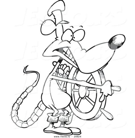 Rat Outline Drawing at GetDrawings | Free download