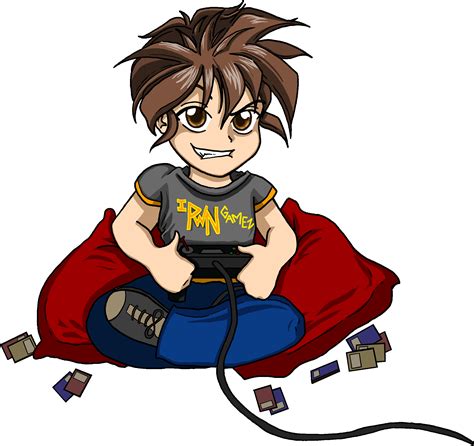 Transparent Anime Boy Png - Anime Gamer Boy Png Clipart - Full Size ...