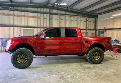 2014 Ford F 150 Wheel Offset Super Aggressive 3 5 Suspension Lift 3