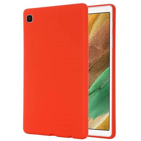 Liquid Silikon Skal Samsung Galaxy Tab A7 Lite 8 7 2021 China Red