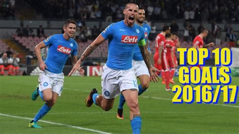 I Goal Pi Belli Del Napoli Youtube