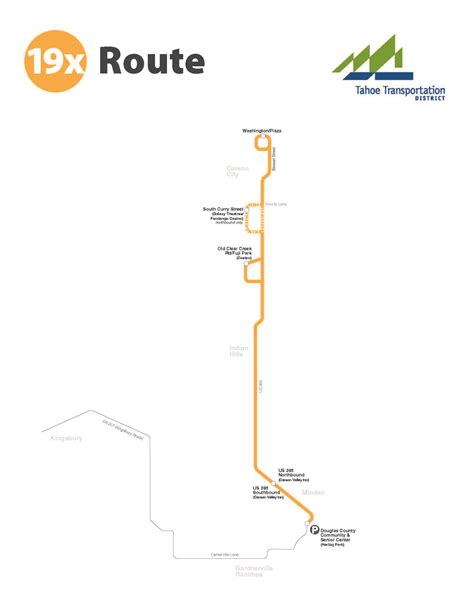 Route 19X – Tahoe Transportation District