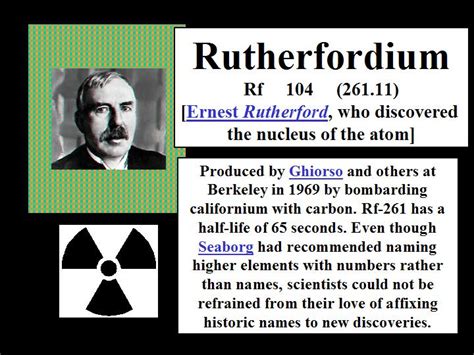 Rutherfordium