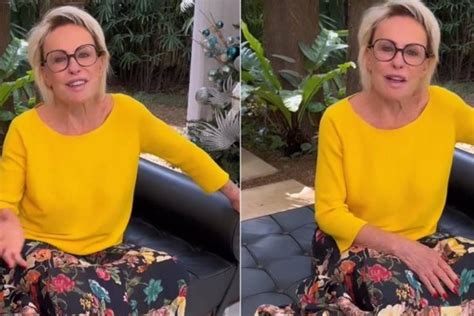 Ana Maria Braga grava vídeo após cirurgia e tranquiliza fãs