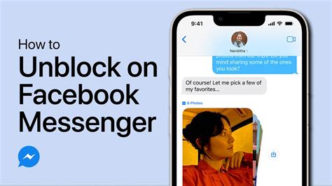 How To Unblock Someone On Messenger Complete Tutorial Youtube