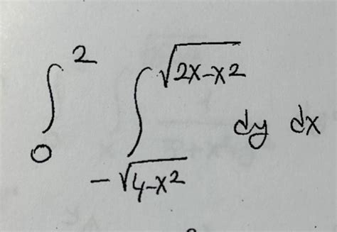 Solved ∫02∫ 4 X222x X22dydxcalculate The Integral And Sketch