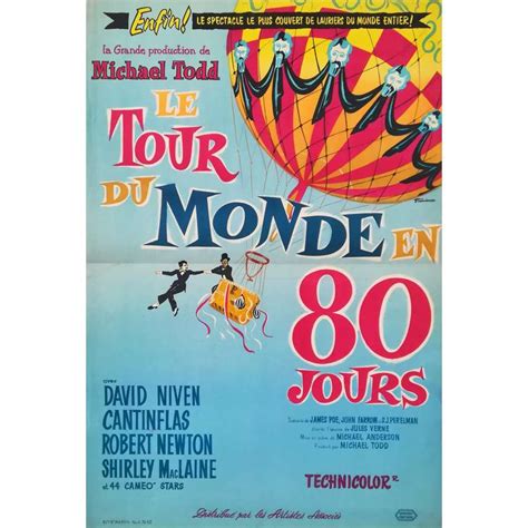 Affiche De LE TOUR DU MONDE EN 80 JOURS AROUND THE WORLD IN 80 DAYS