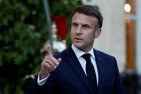 Macron Pide Detener Envío De Armas A Israel Para Su Uso En Guerra En Gaza