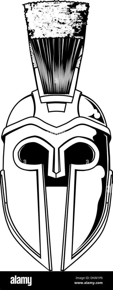 Spartan Helmet Outline