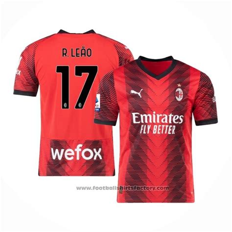 Buy Ac Milan Player Rleao Home Shirt 2023 2024 At Footballshirtsfactory