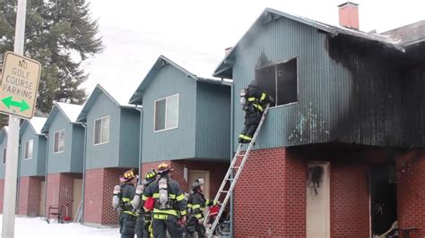 Crews Battle Monday Structure Fire In Missoula