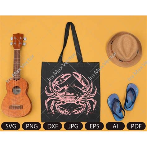 Crab Svg King Crab Svg Sea Animal Svg Crab Silhouette Cr Inspire