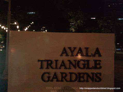 Ayala Triangle Gardens | Snapped and Scribbled