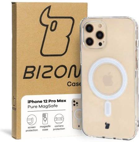 Bizon Etui Case Pure Magsafe Do Apple Iphone Pro Max Przezroczyste