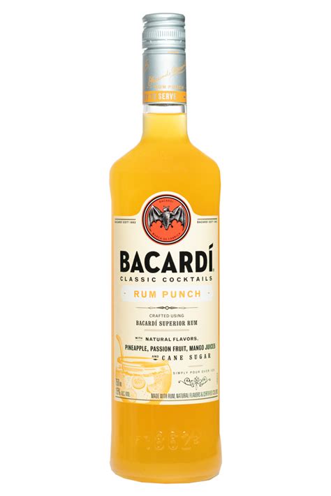 Bacardi Rum Punch Rum 75cl VIP Bottles