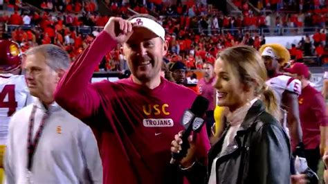 Lincoln Riley Praises No Uscs Defense After Gutsy Win In Corvallis