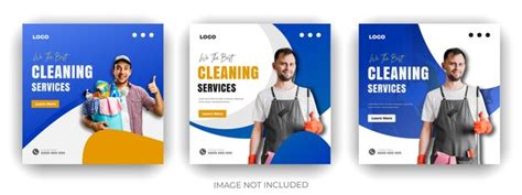 Premium Vector Freshen Up Your Space Cleaning Service Social Media Posts