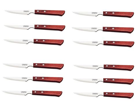 Tramontina 12 Piece Steak Knife Set Mychefknives