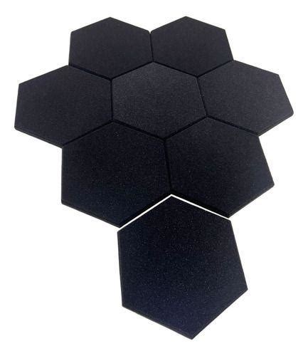 Espuma Ac Stica Hexagonal Cm X Cm Lisa Pl Spray Impaktcom