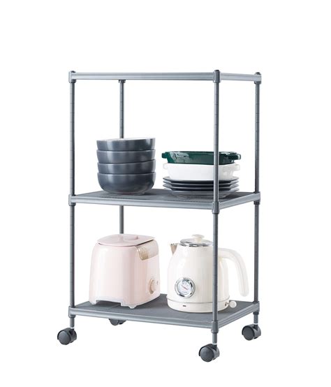 Buy Ovicar 4 Tier Wire Storage Shelves Adjustable Shelving Units With