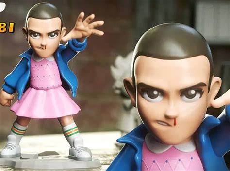 Eleven Stranger Things Chibi D Printed Collectible Chibi Movie