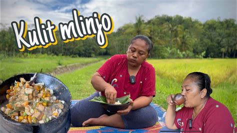 OSENG KULIT MELINJO DAN TEMPE GEMBOS ASLI BIKIN NAFSU MAKAN YouTube