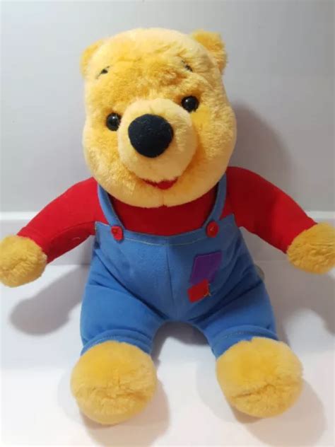 Mattel Disney Winnie The Pooh Talking Soft Toy Plush Cm Vgc Eur